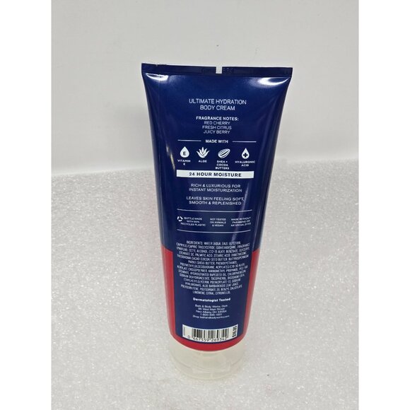 Bath & Body Works Firecracker Pop Ultimate Hydration Body Cream 8 Oz Shea Butter - Picture 2 of 2